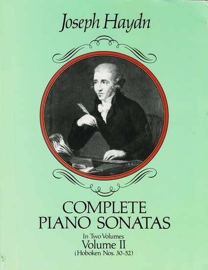 photo of Complete Piano Sonatas in Two Volumes, Vol. II, Hob. 30-52 shopworn