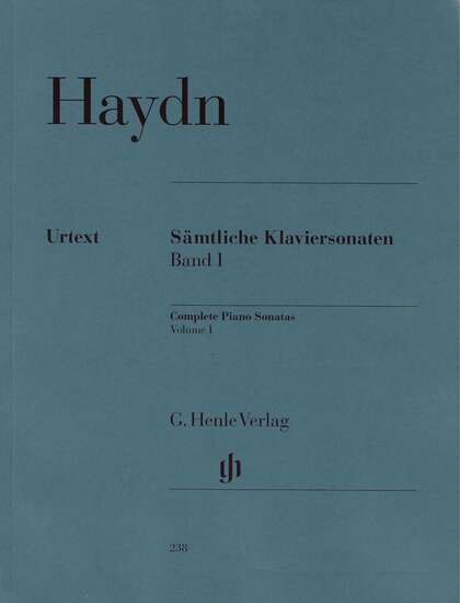 photo of Complete Piano Sonatas, Vol. I,  Urtext