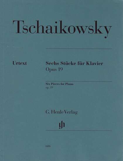 photo of Sechs Stucke fur Klavier, Opus 19, Urtext