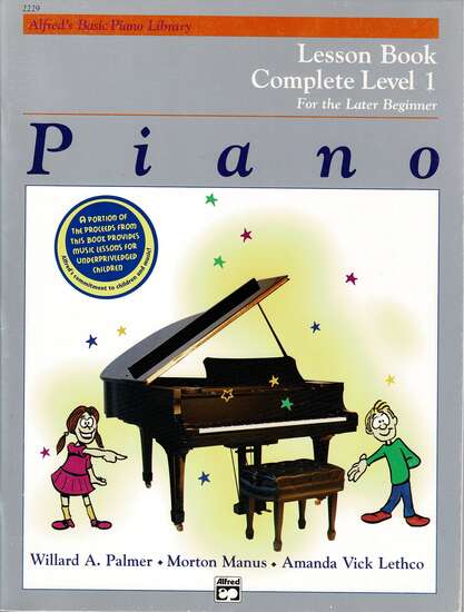 photo of Lesson Book, Complete Level 1, For the Later Beginner