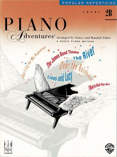 photo of Piano Adventures, Popular Repertoire, Level 2B, 2000 edition