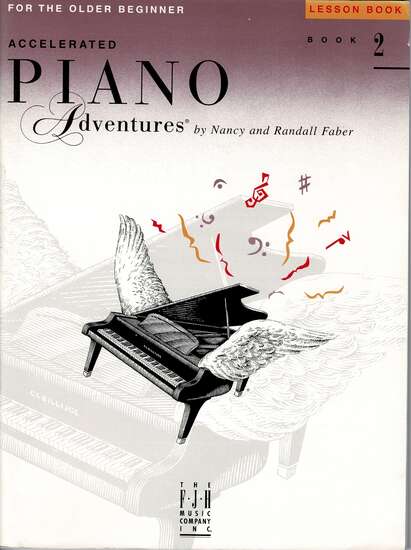photo of Accelerated Piano Adventures, Lesson Book, Level 2, 1999 edition