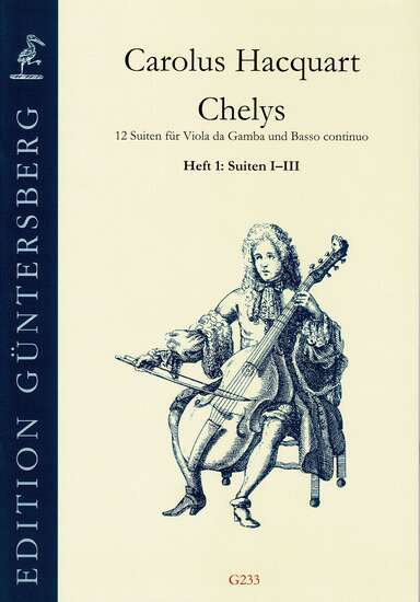 photo of Chelys, 12 Suites, Heft 1: Suiten I-III