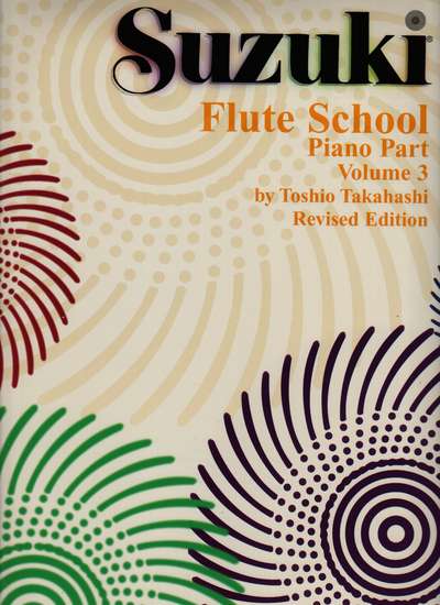 photo of Suzuki Flute School, Vol. 3, rev, Accompaniment, 1997