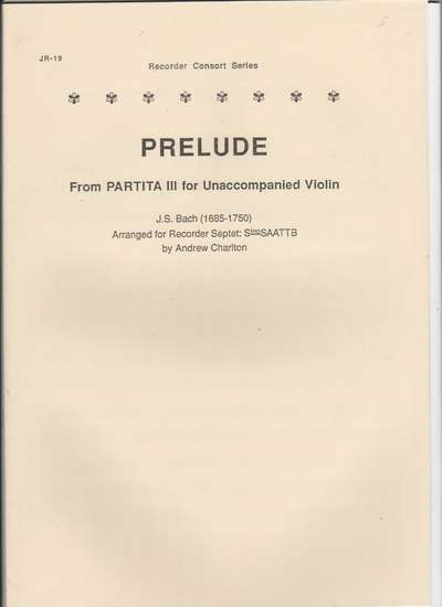 photo of Prelude from Partita III for Unaccompanied Violin