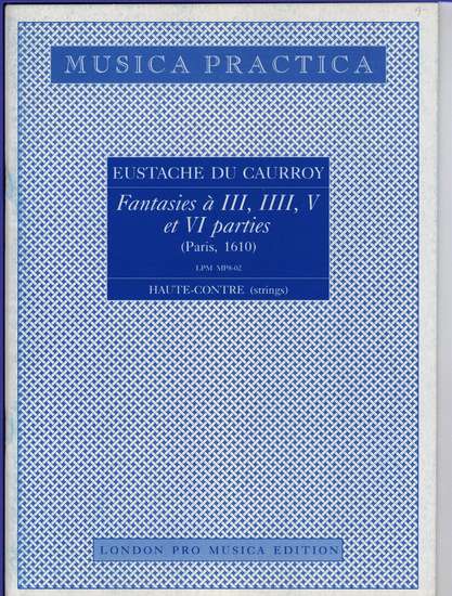 photo of Fantasies a III, IIII, V, et VI parties, 2 Haute-Contre(string)