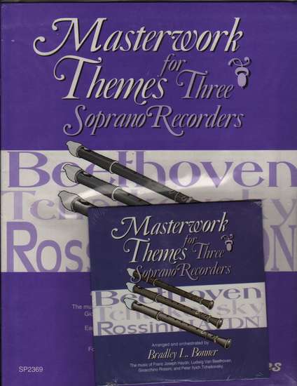 photo of Masterwork Themes for Three Soprano Recorders