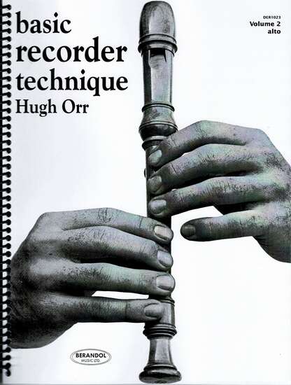 photo of Basic Recorder Technique, Vol. 2, alto