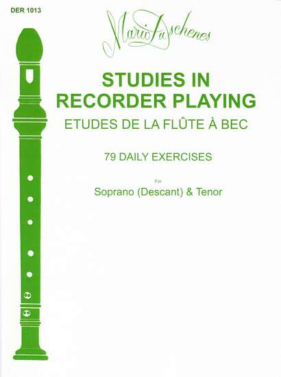 photo of Studies in Recorder Playing, 79 Exercises, Soprano