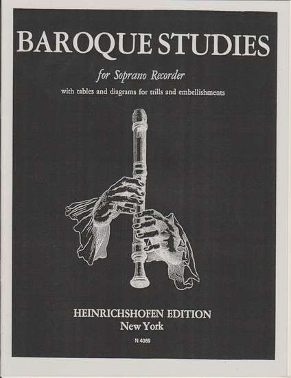 photo of Baroque Studies for Soprano Recorder