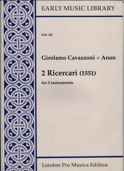 photo of 2 Ricercari (1551)