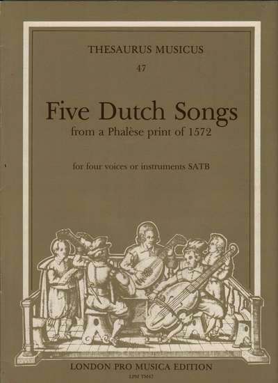 photo of Five Dutch Songs