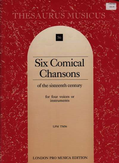 photo of Six Comical Chansons