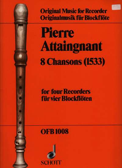 photo of 8 Chansons (1533)