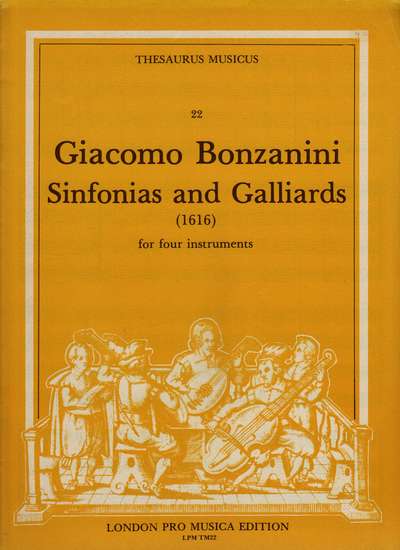 photo of Sinfonias and Galliards(1616)