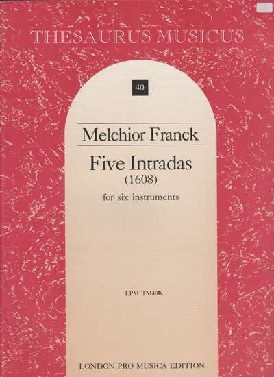 photo of Five Intradas (1608)