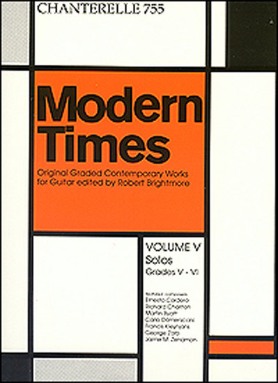 photo of Modern Times, Vol. V, Solos, Grades V-VI