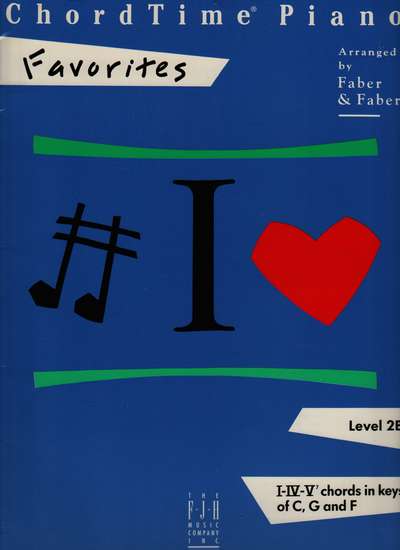 photo of ChordTime Piano Favorites, Level 2B