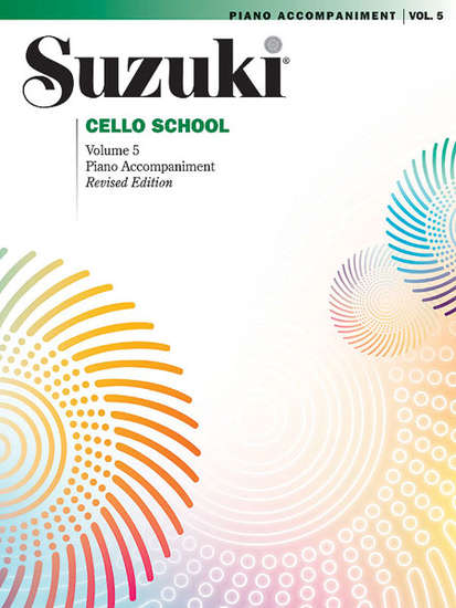 photo of Suzuki Cello School, Vol. 5, Accompaniment, Revised 2003