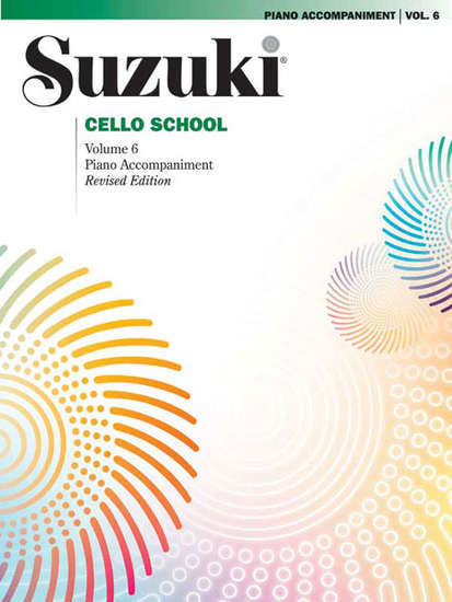 photo of Suzuki Cello School, Vol. 6, Accompaniment, Revised 2003