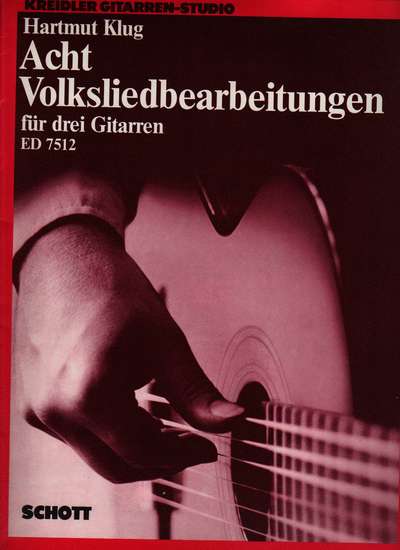 photo of Acht Volksliedbearbeitungen