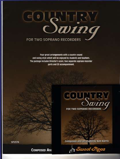 photo of Country Swing, Score, CD, parts