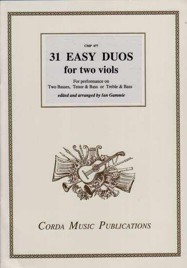 photo of 31 Easy Duos for two viols