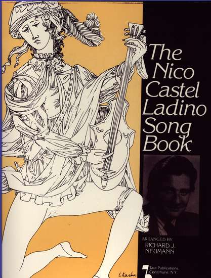 photo of The Nico Castel Ladino Song Book with CD