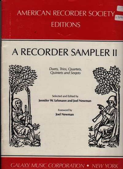 photo of A Recorder Sampler II