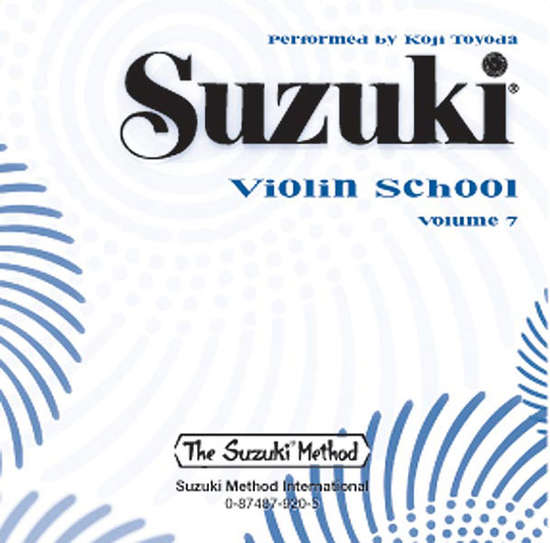 photo of Suzuki Violin School, Vol. 7, Toyoda, CD