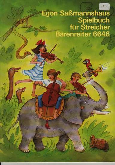 photo of Spielbuch fur Streicher