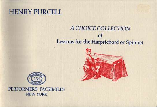 photo of A Choice Collection of Lessons for the Harpsichord