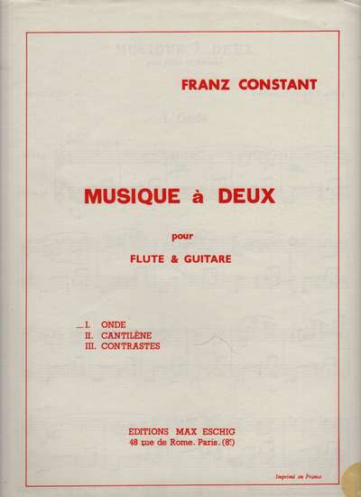 photo of Music à Deux, I Onde