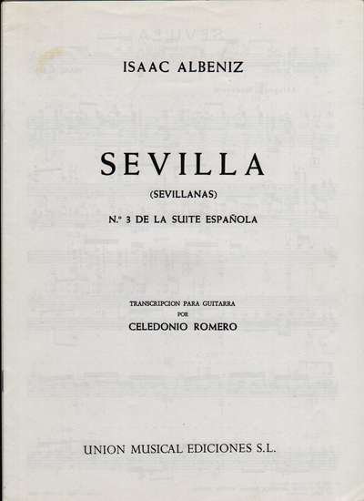photo of Sevilla, No. 3 from Suite española