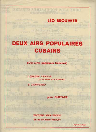 photo of Deux Airs Populaires Cubains