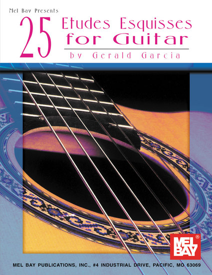 photo of 25 Etudes Esquisses for Guitar