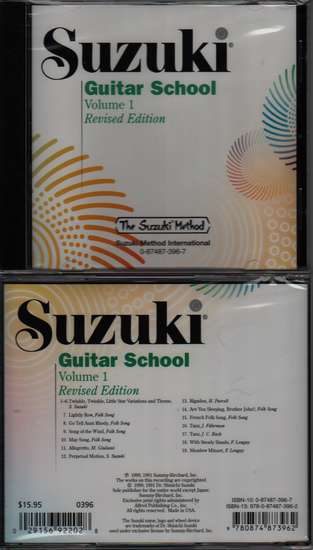 photo of Suzuki Guitar School, Vol. 1, rev., CD