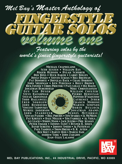 photo of Master Anthology of Fingerstyle Guitar Solos, Vol. 1